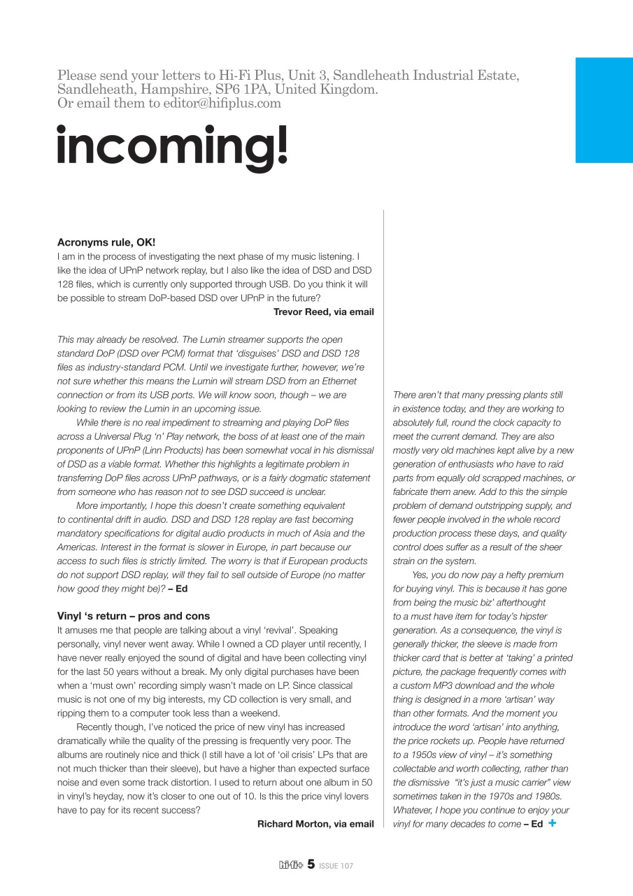 hi-fi+ Global Network Preview Pages