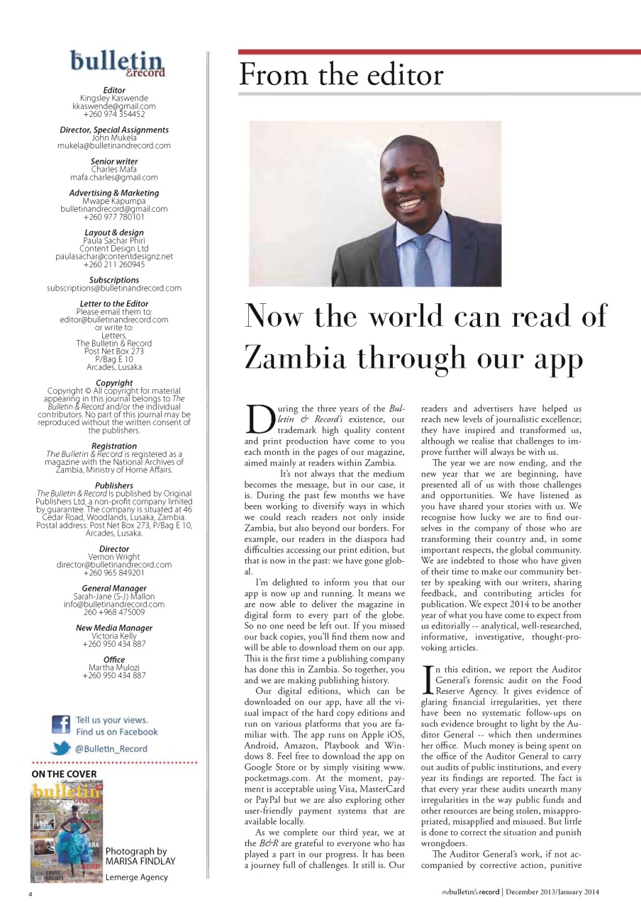 The Bulletin & Record Preview Pages