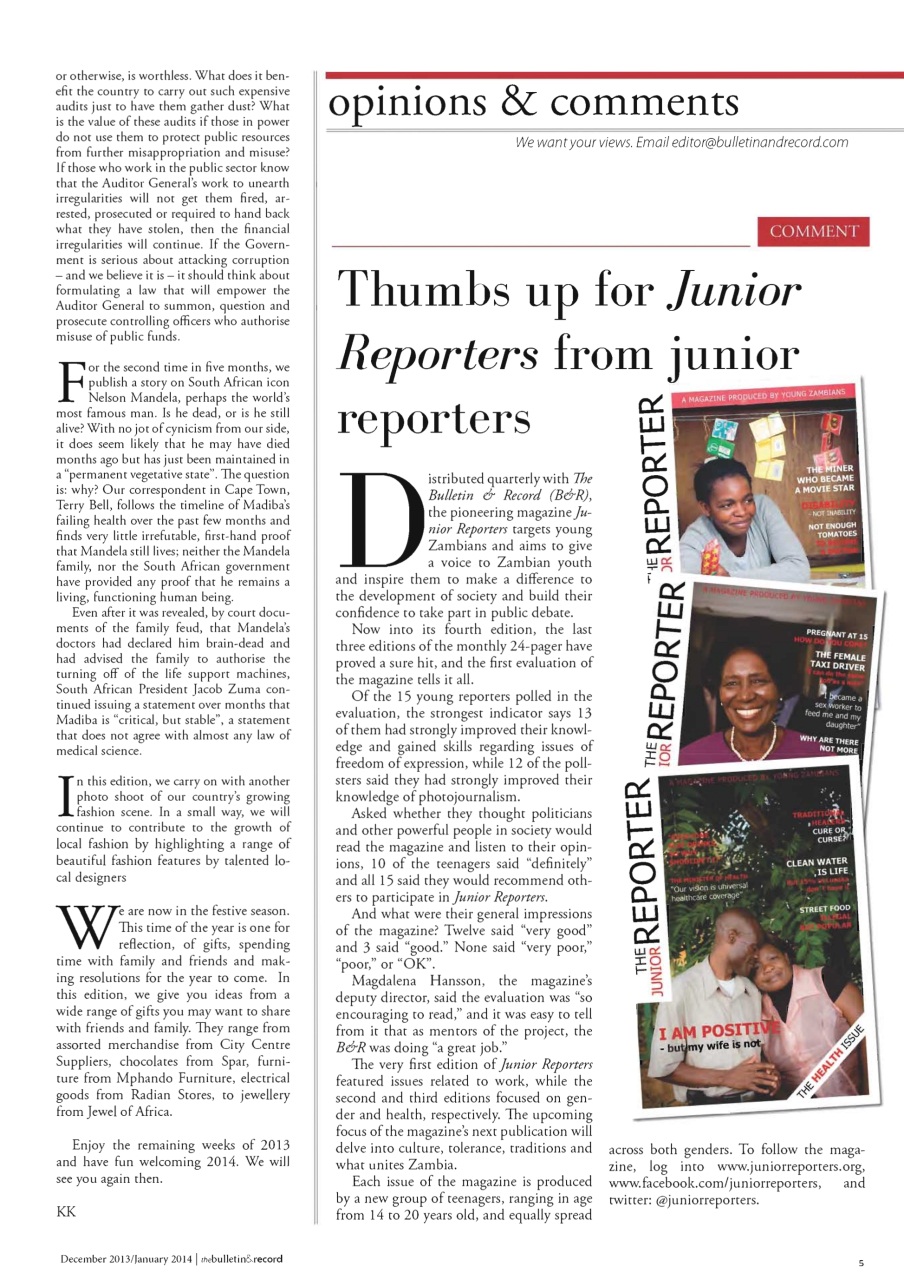 The Bulletin & Record Preview Pages