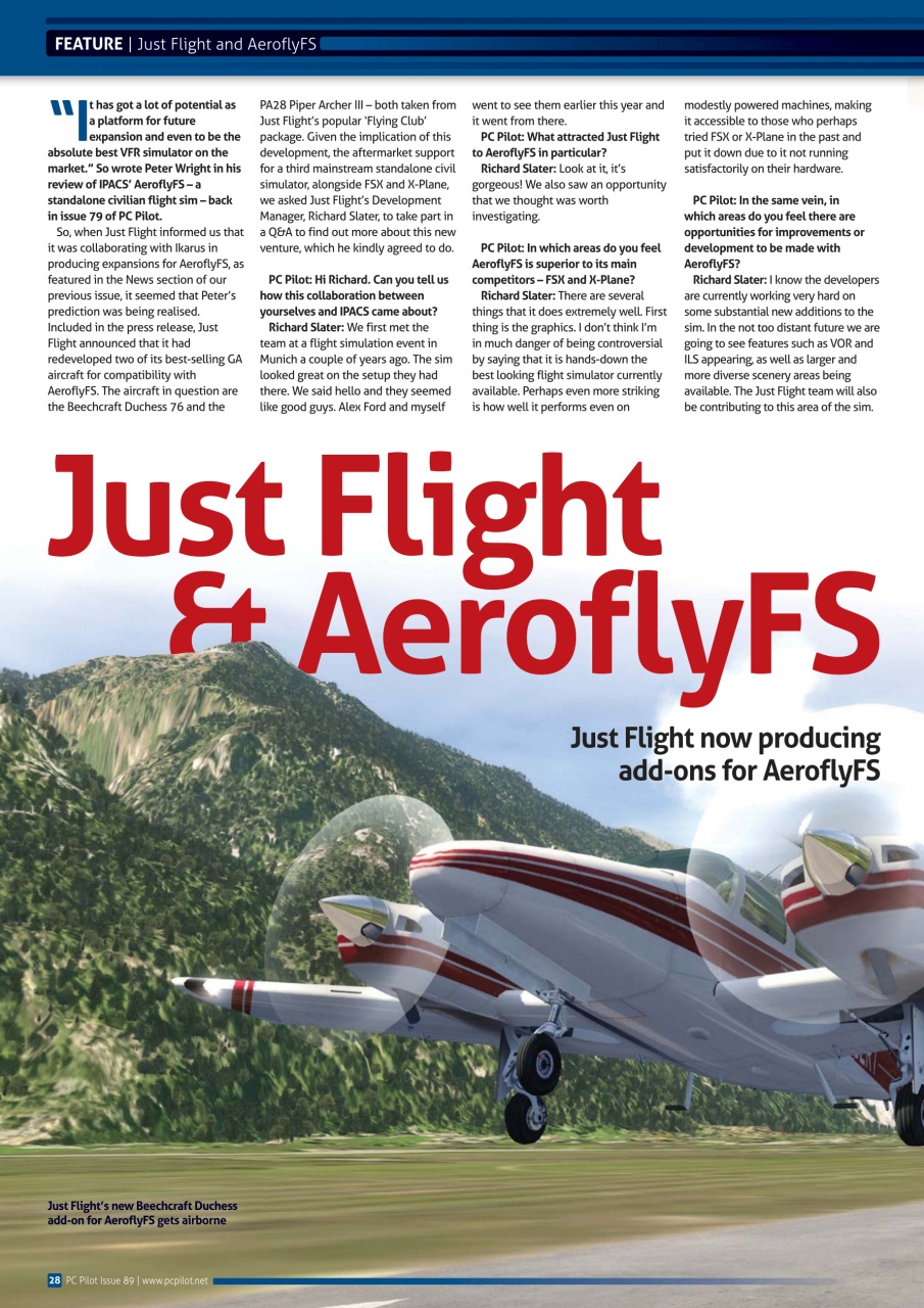 PC Pilot Preview Pages