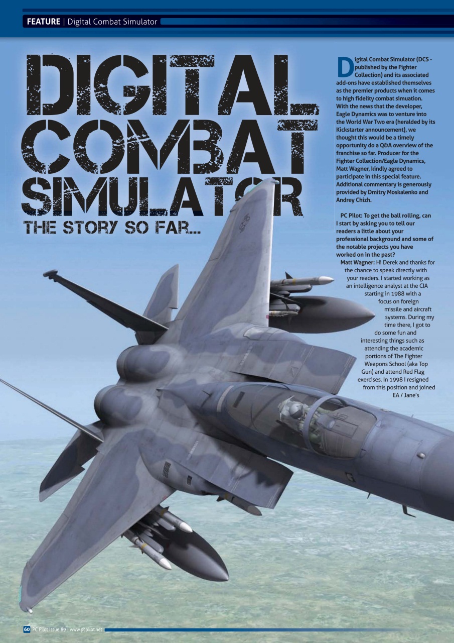 PC Pilot Preview Pages