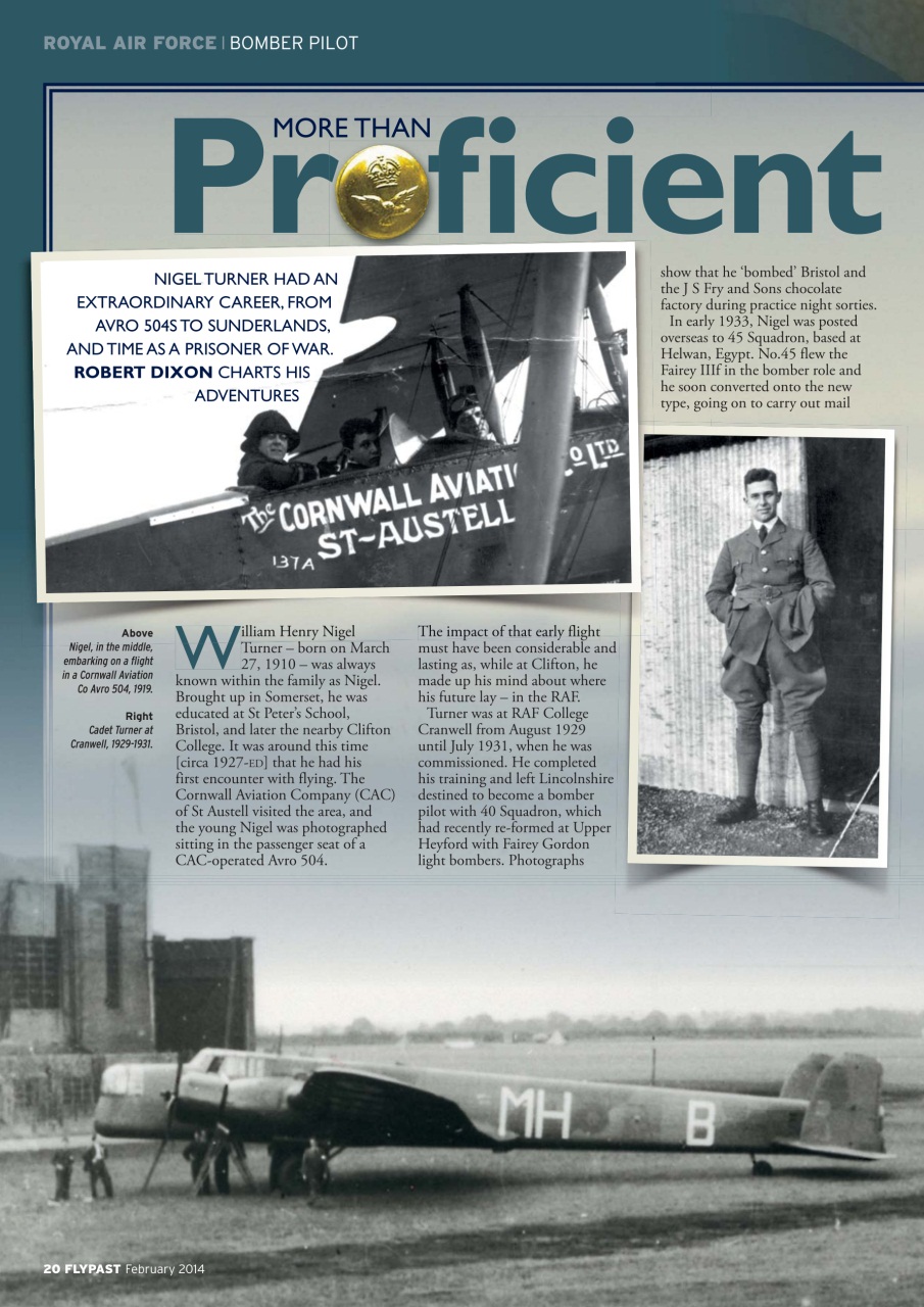 FlyPast Preview Pages