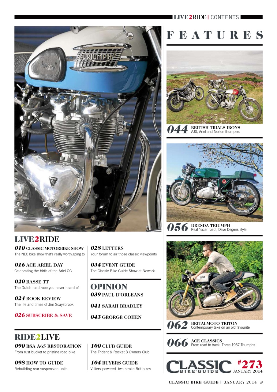 Classic Bike Guide Preview Pages