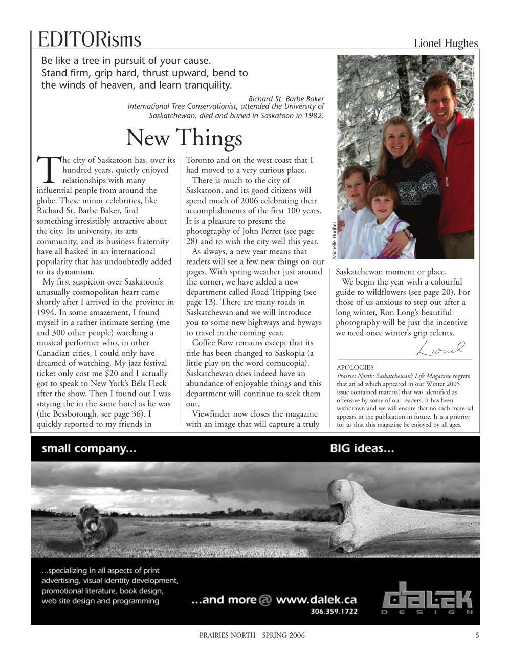 Prairies North Magazine Preview Pages