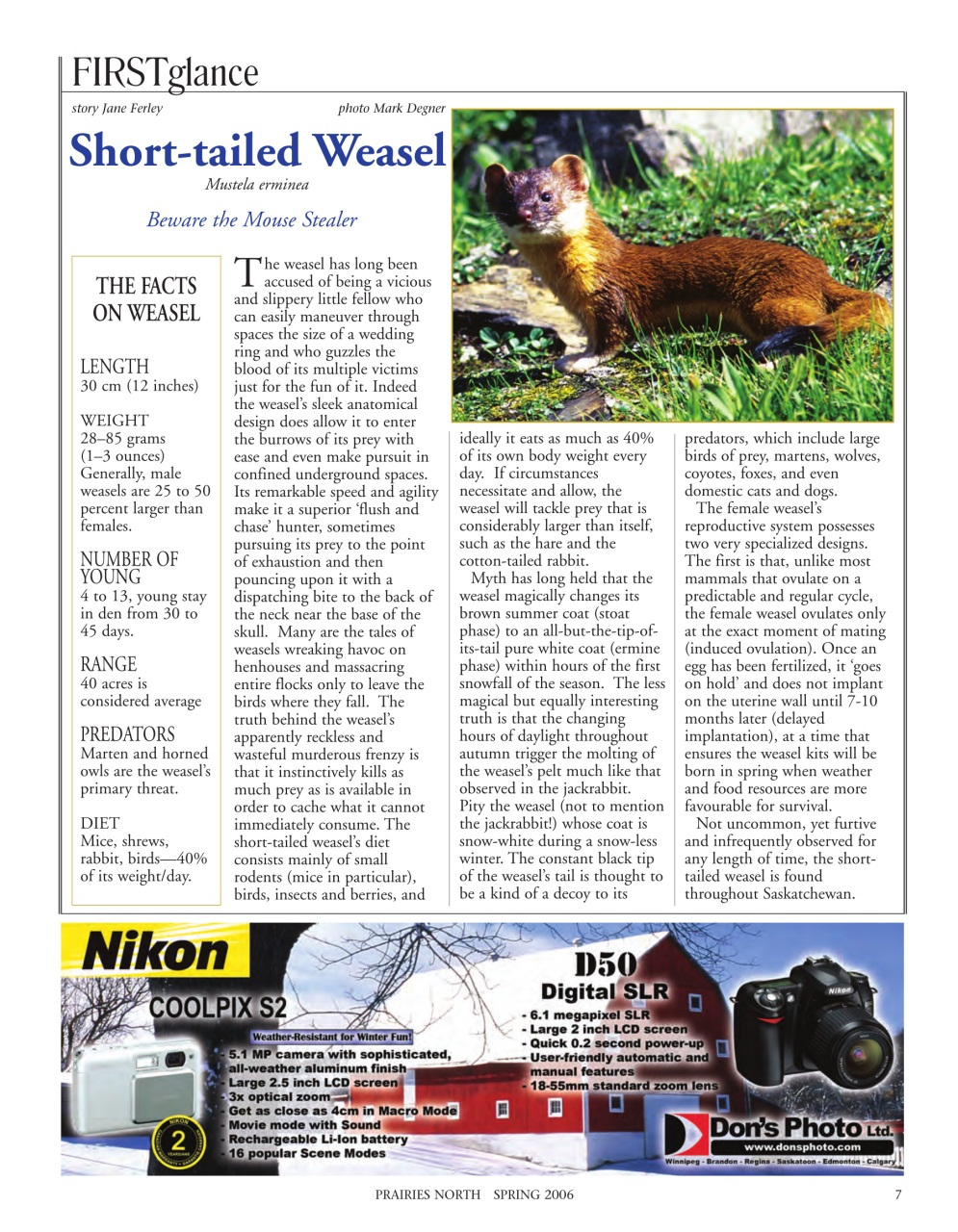 Prairies North Magazine Preview Pages