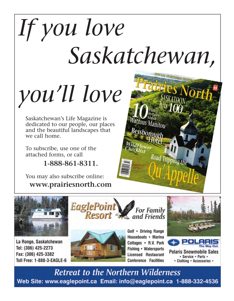 Prairies North Magazine Preview Pages