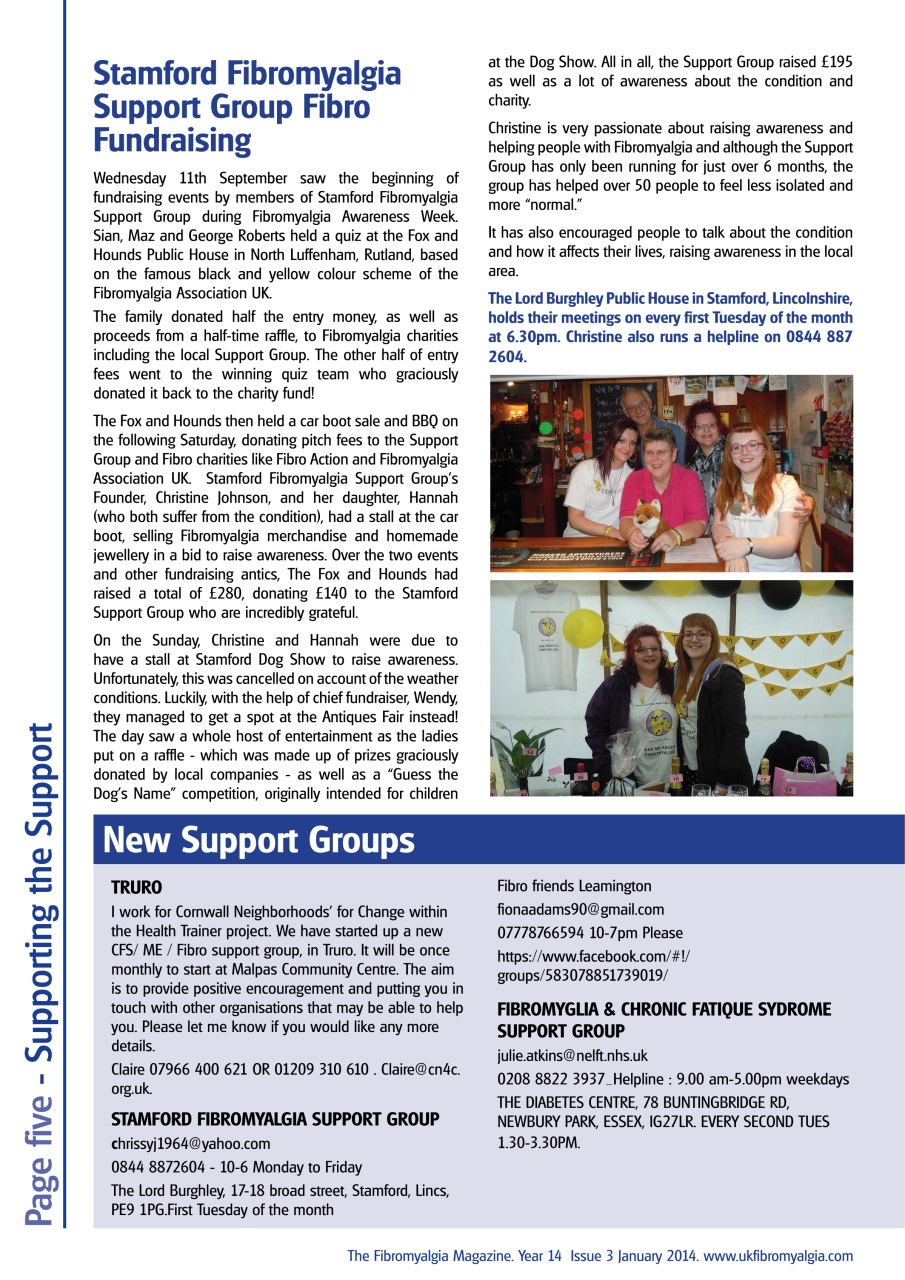 Fibromyalgia Magazine Preview Pages