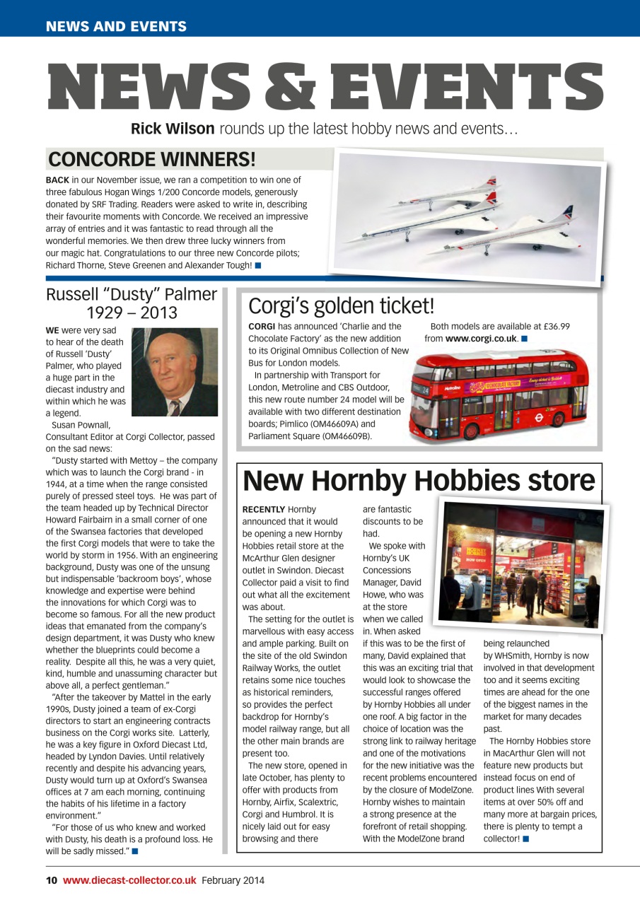 Diecast Collector Preview Pages