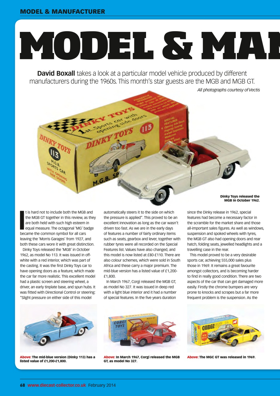 Diecast Collector Preview Pages