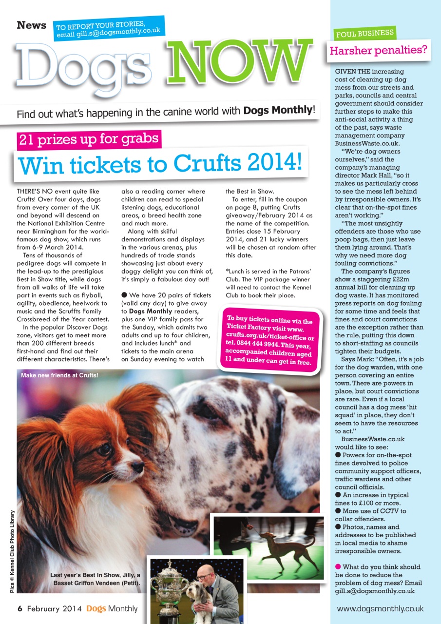 Dogs Monthly Preview Pages