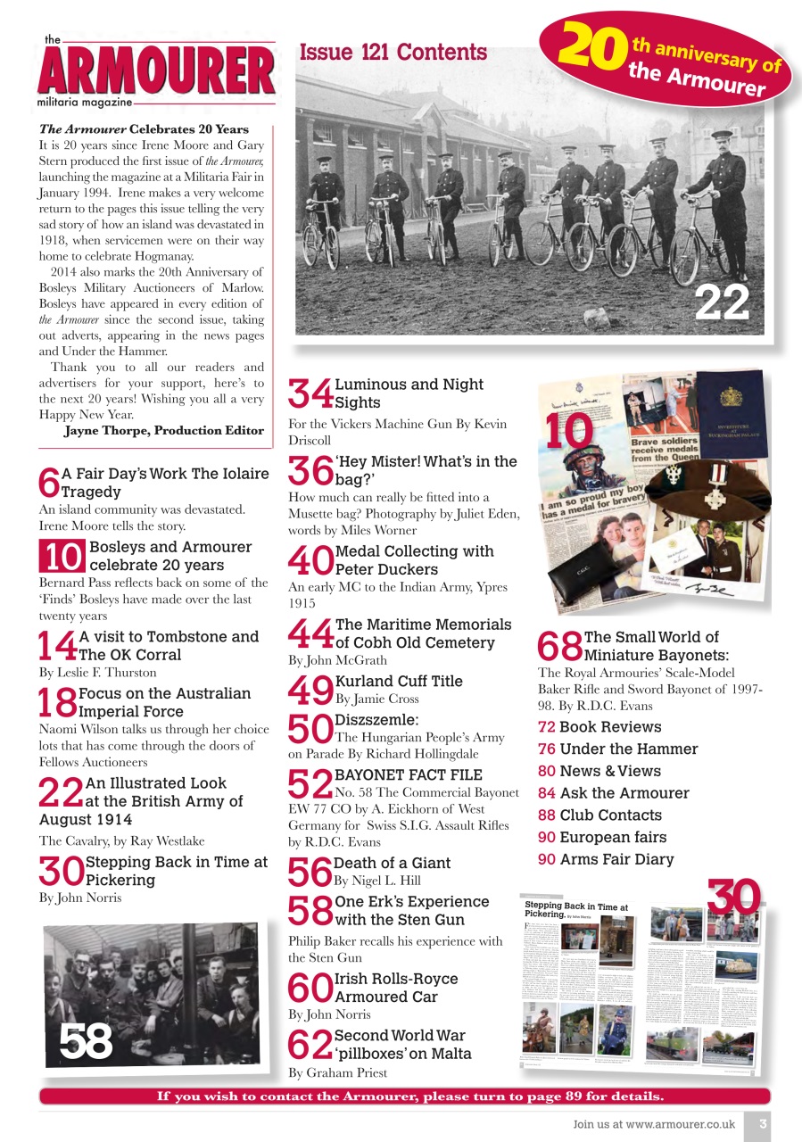 The Armourer Preview Pages