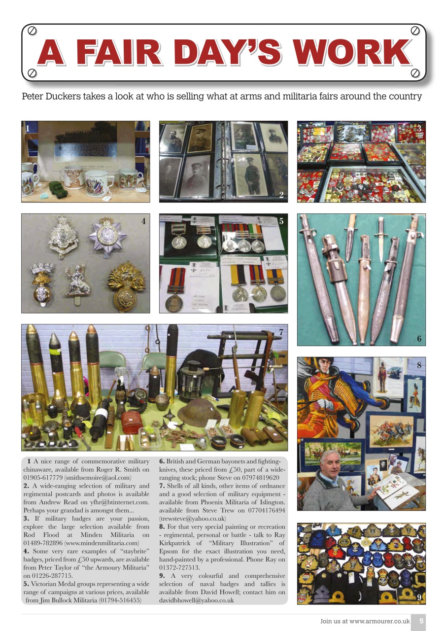 The Armourer Preview Pages