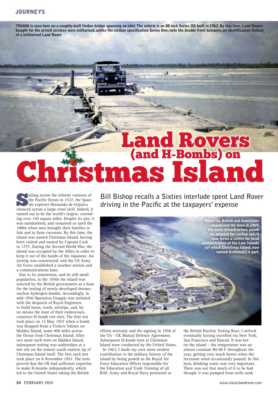 Classic Land Rover Magazine Preview Pages