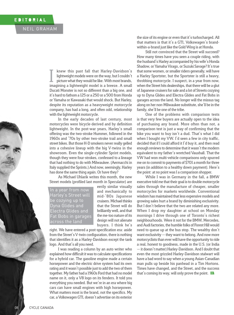 Cycle Canada Preview Pages