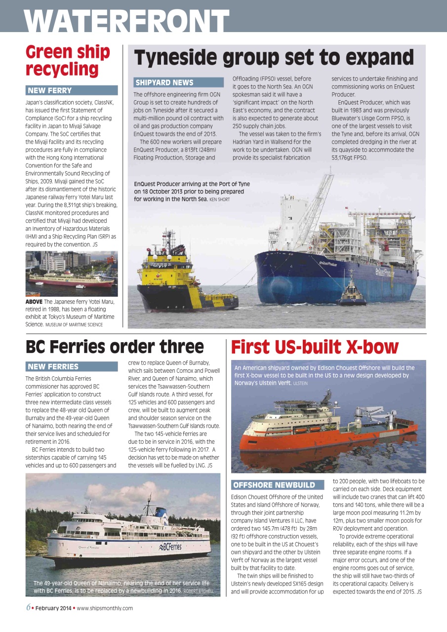Ships Monthly Preview Pages