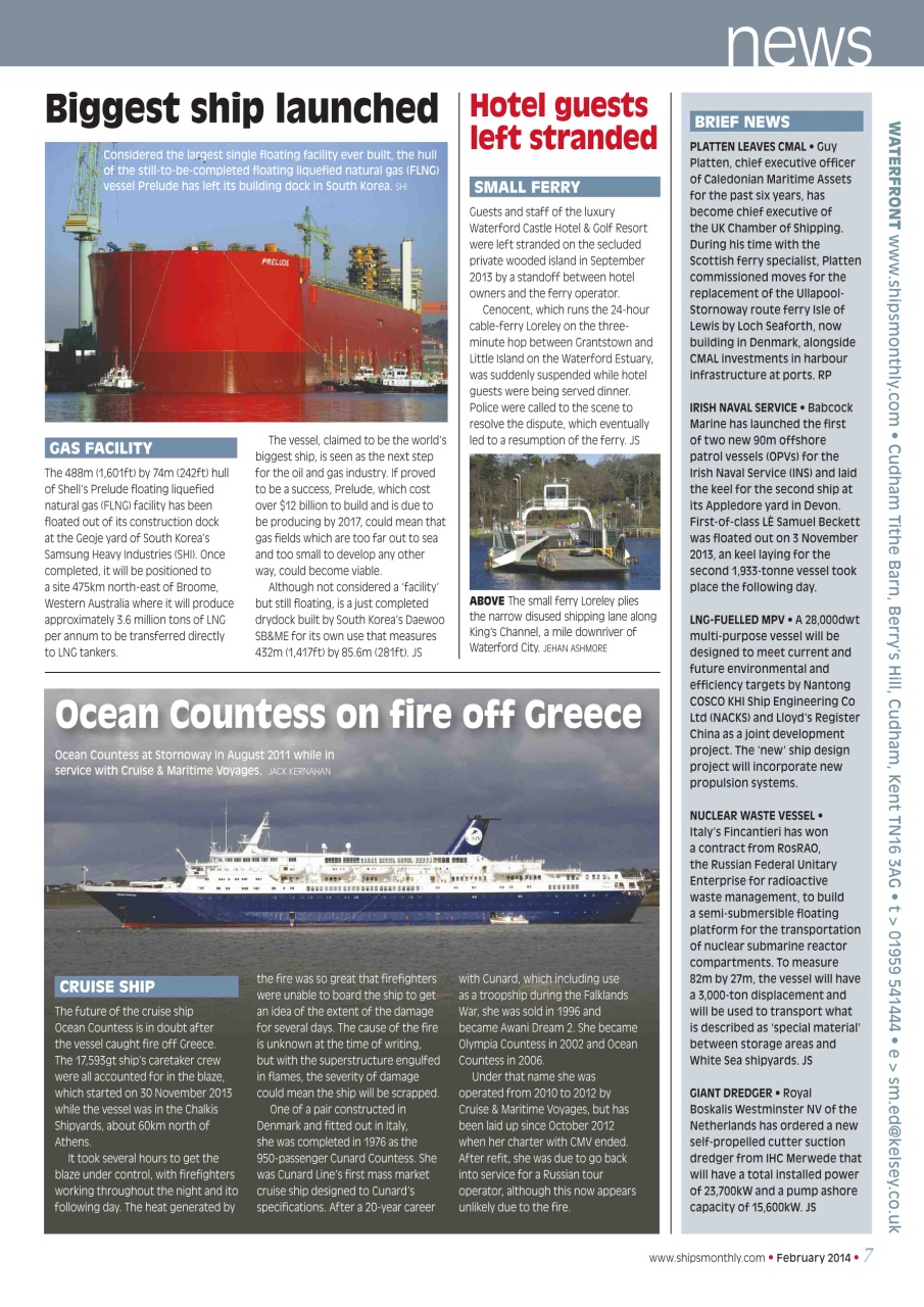 Ships Monthly Preview Pages