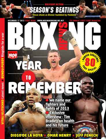 Boxing News issue December 17 2013