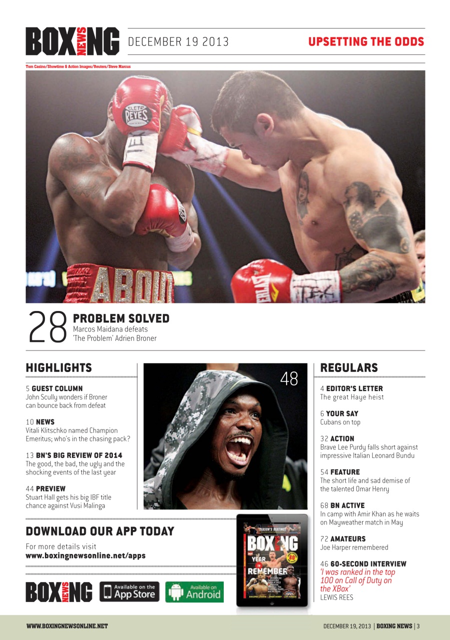 Boxing News Preview Pages