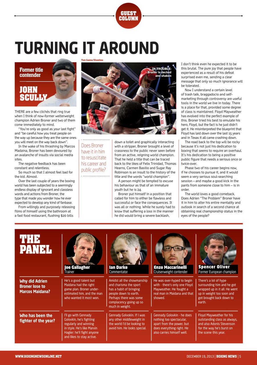 Boxing News Preview Pages