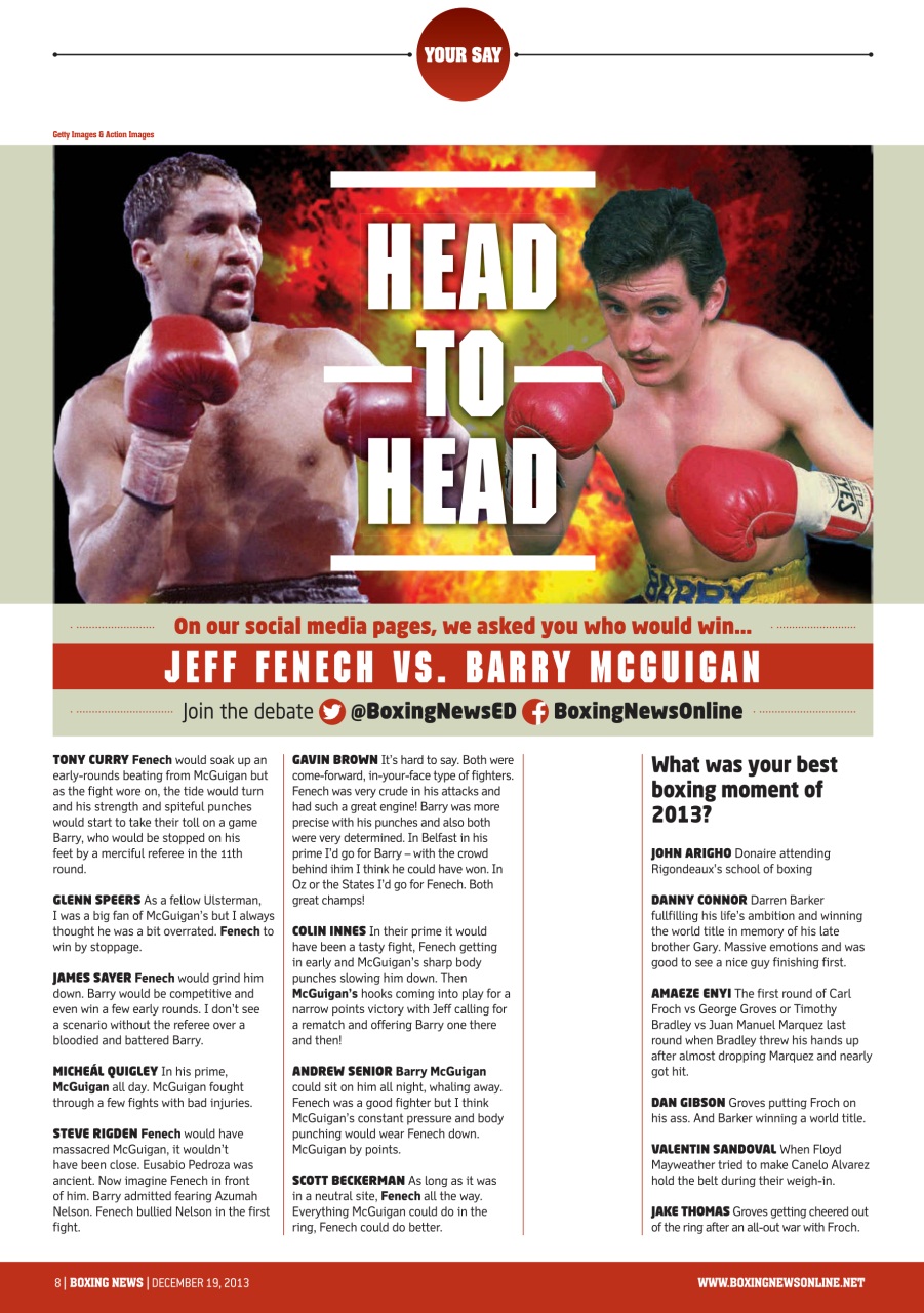 Boxing News Preview Pages
