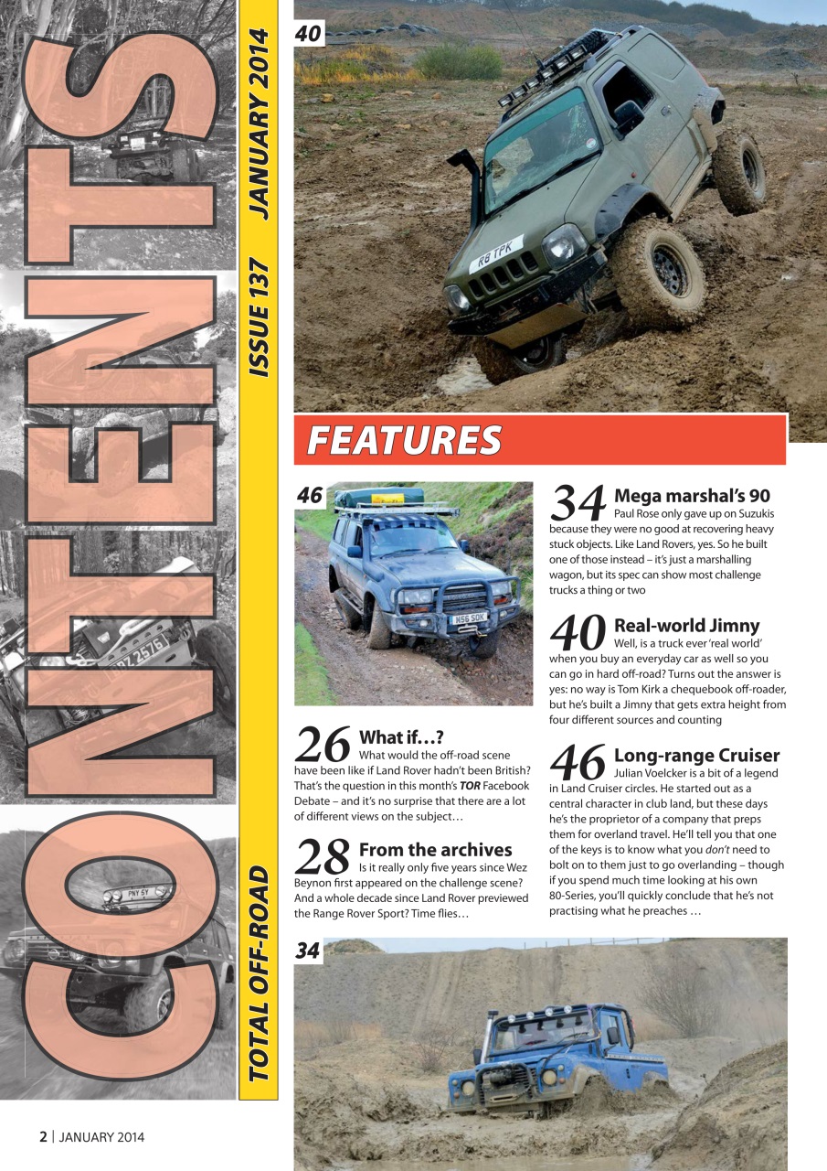 Overlander 4X4 Preview Pages