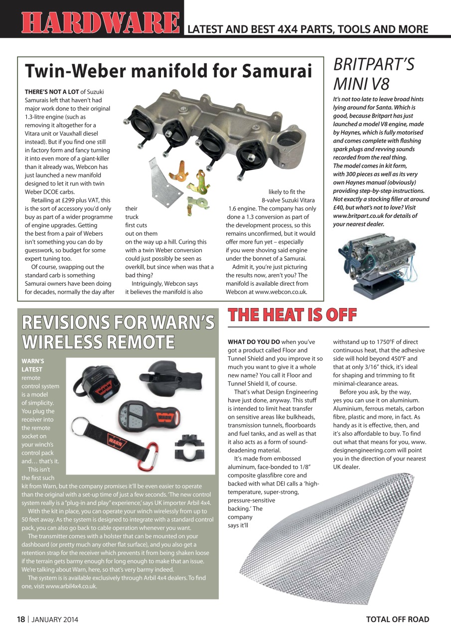 Overlander 4X4 Preview Pages