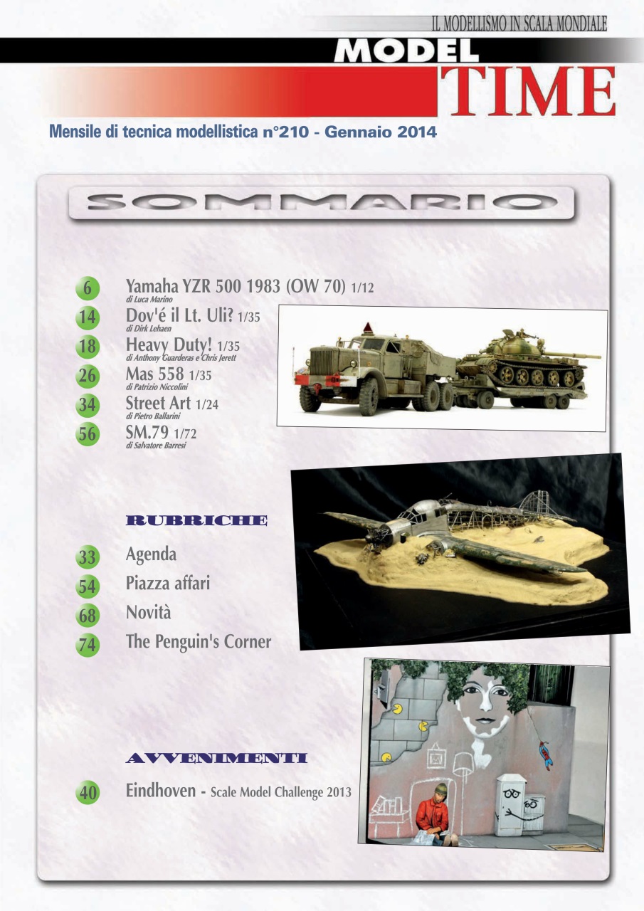 Model Time Preview Pages