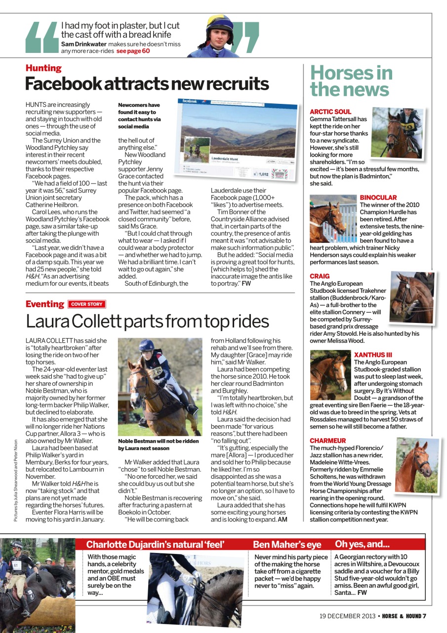 Horse & Hound Preview Pages