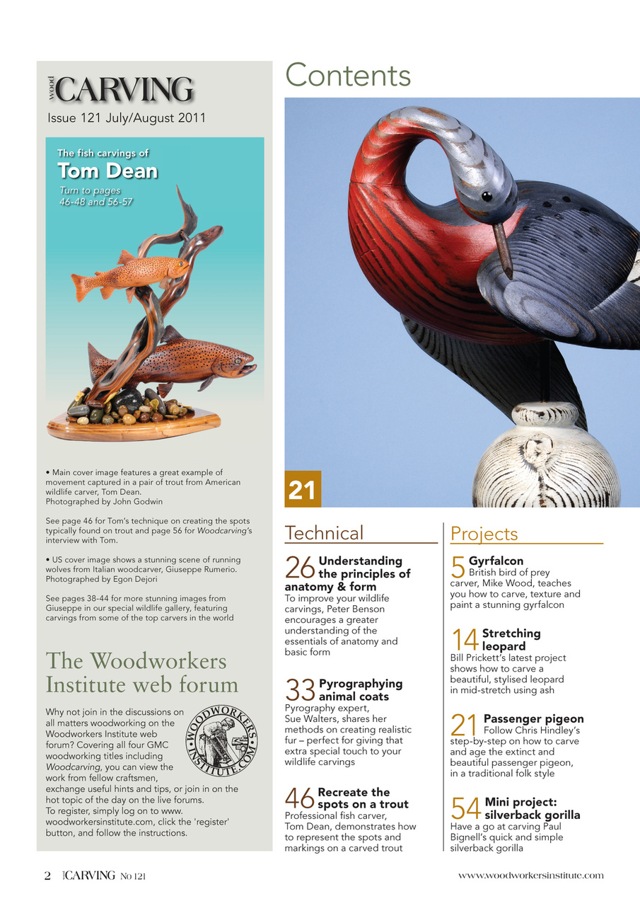 Woodcarving Preview Pages