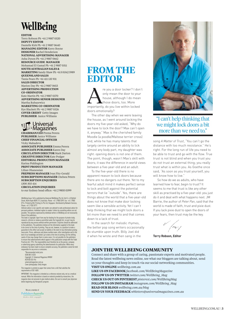 WellBeing Preview Pages