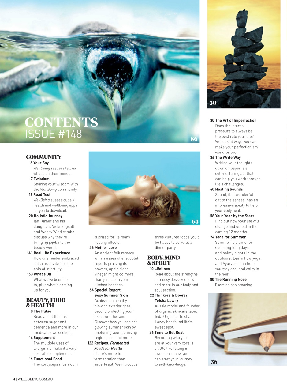 WellBeing Preview Pages