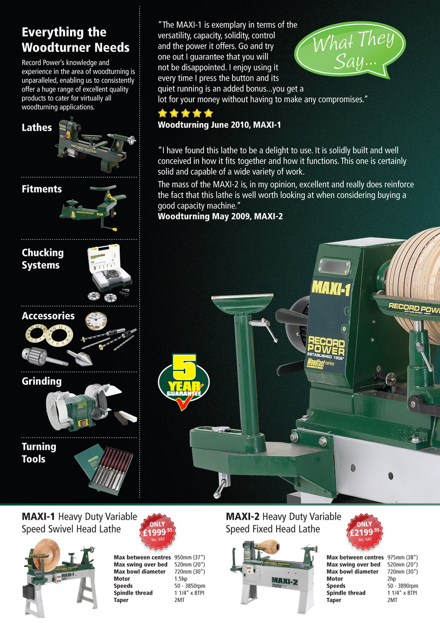 Woodturning Preview Pages