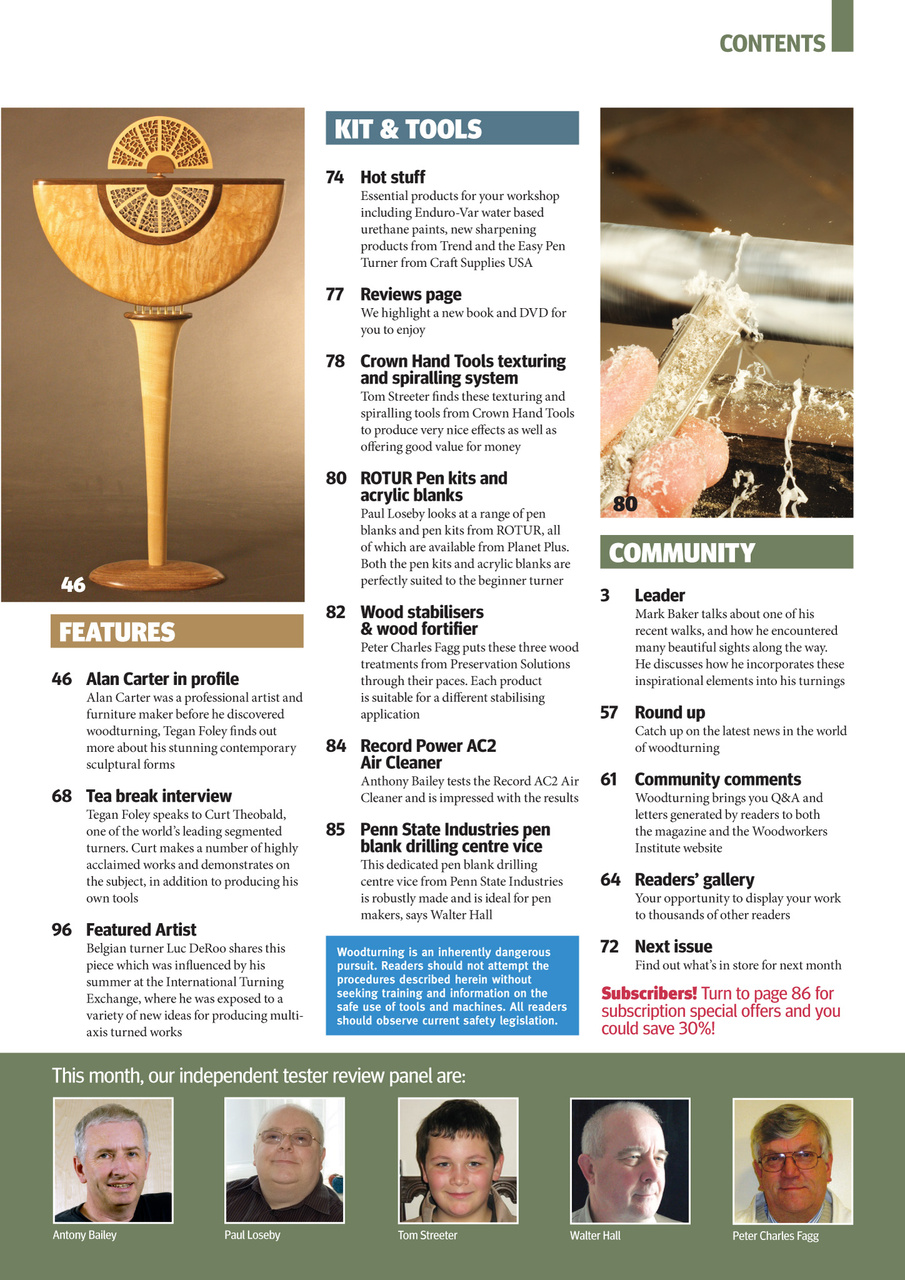 Woodturning Preview Pages