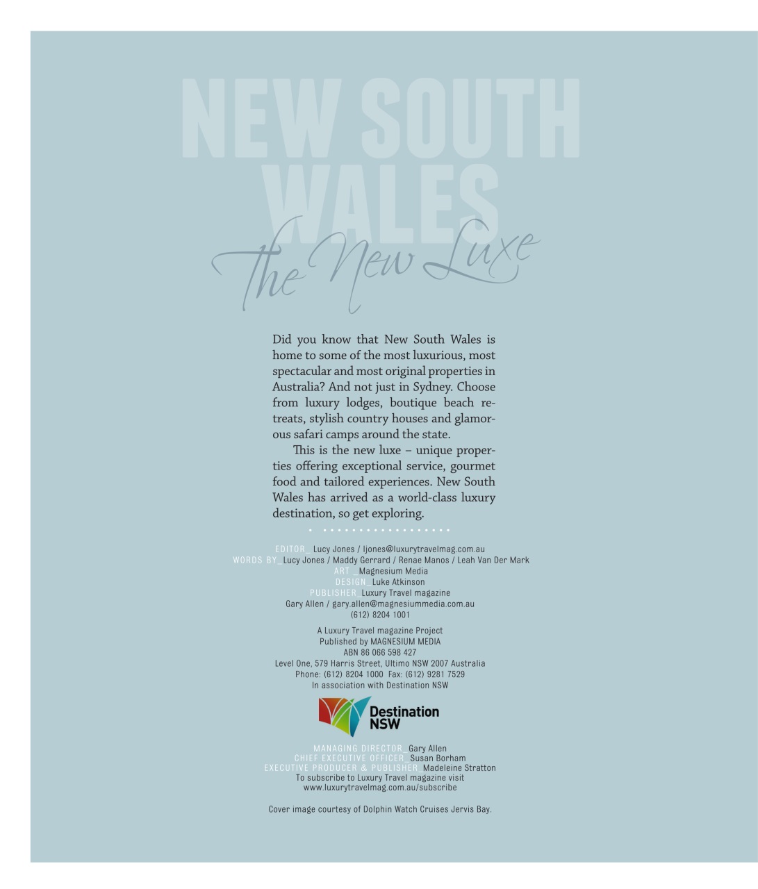 Luxury Travel Preview Pages