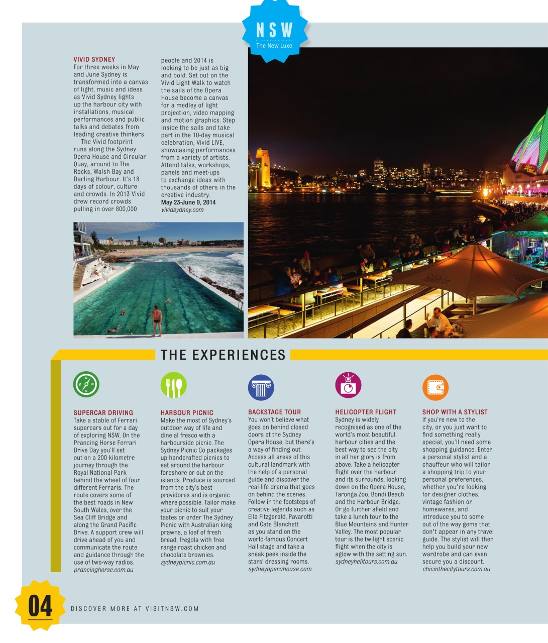 Luxury Travel Preview Pages