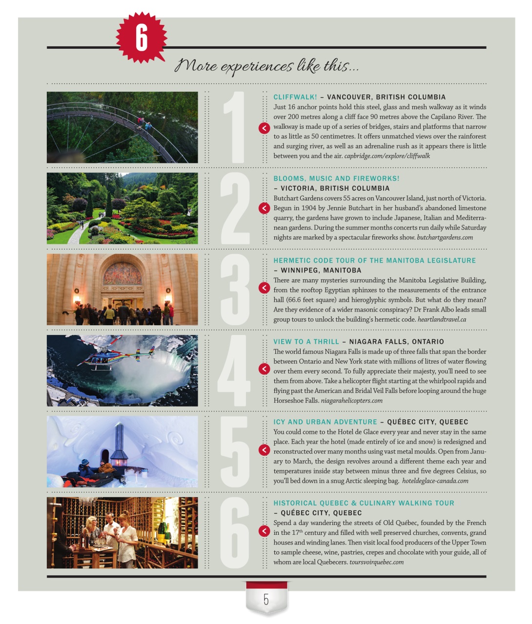 Luxury Travel Preview Pages