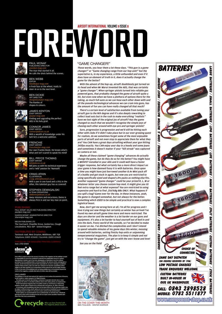 Airsoft International Preview Pages