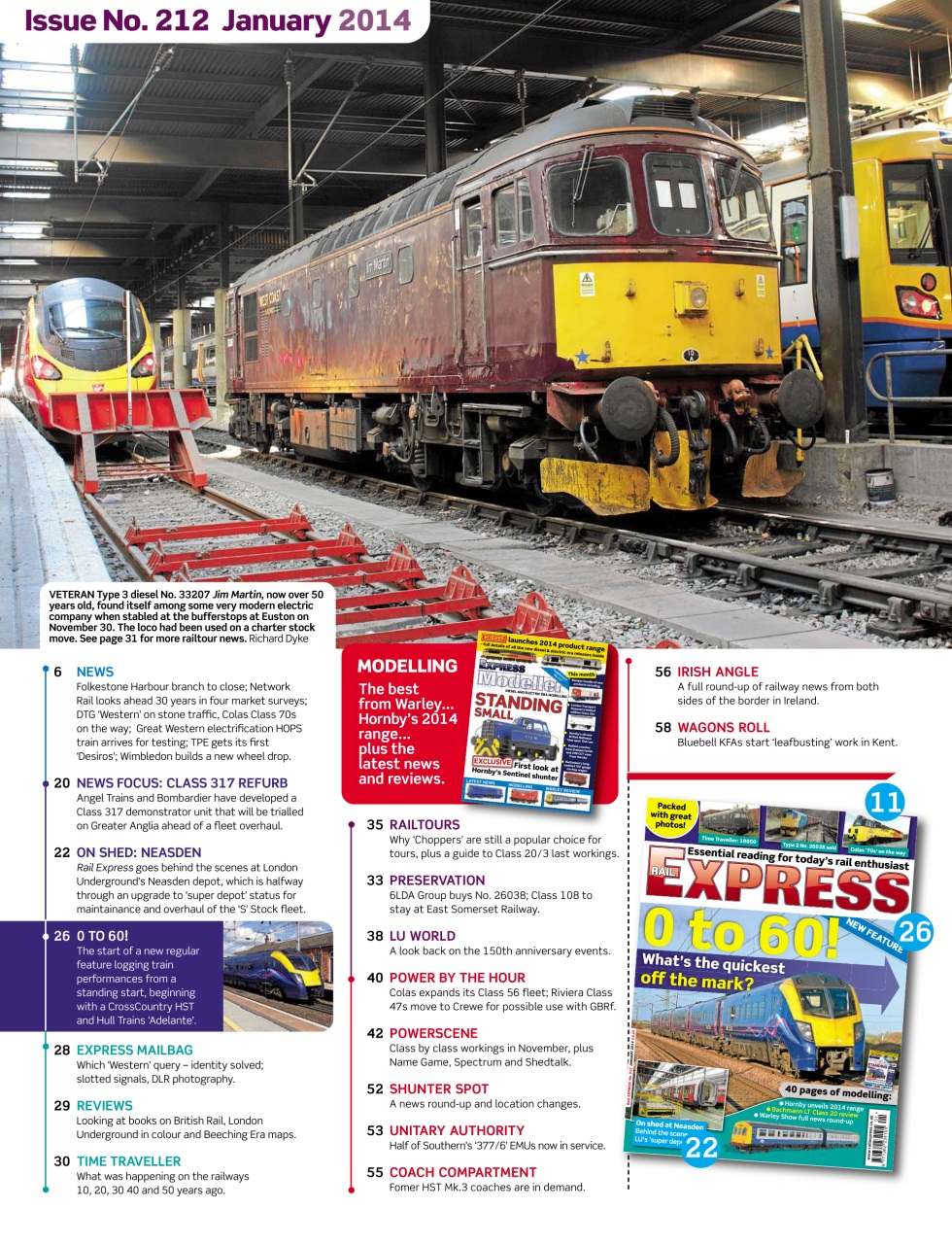 Rail Express Preview Pages