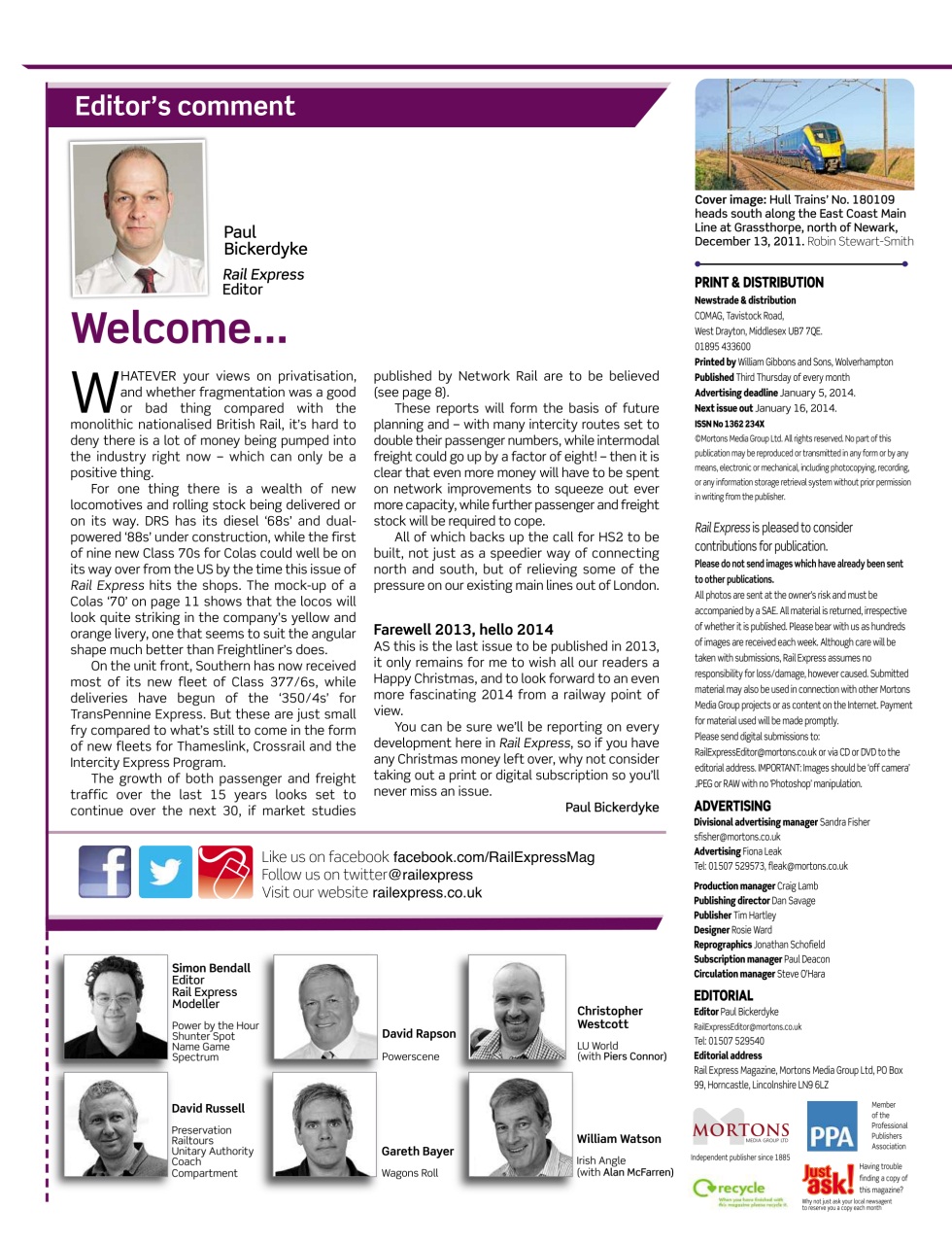 Rail Express Preview Pages