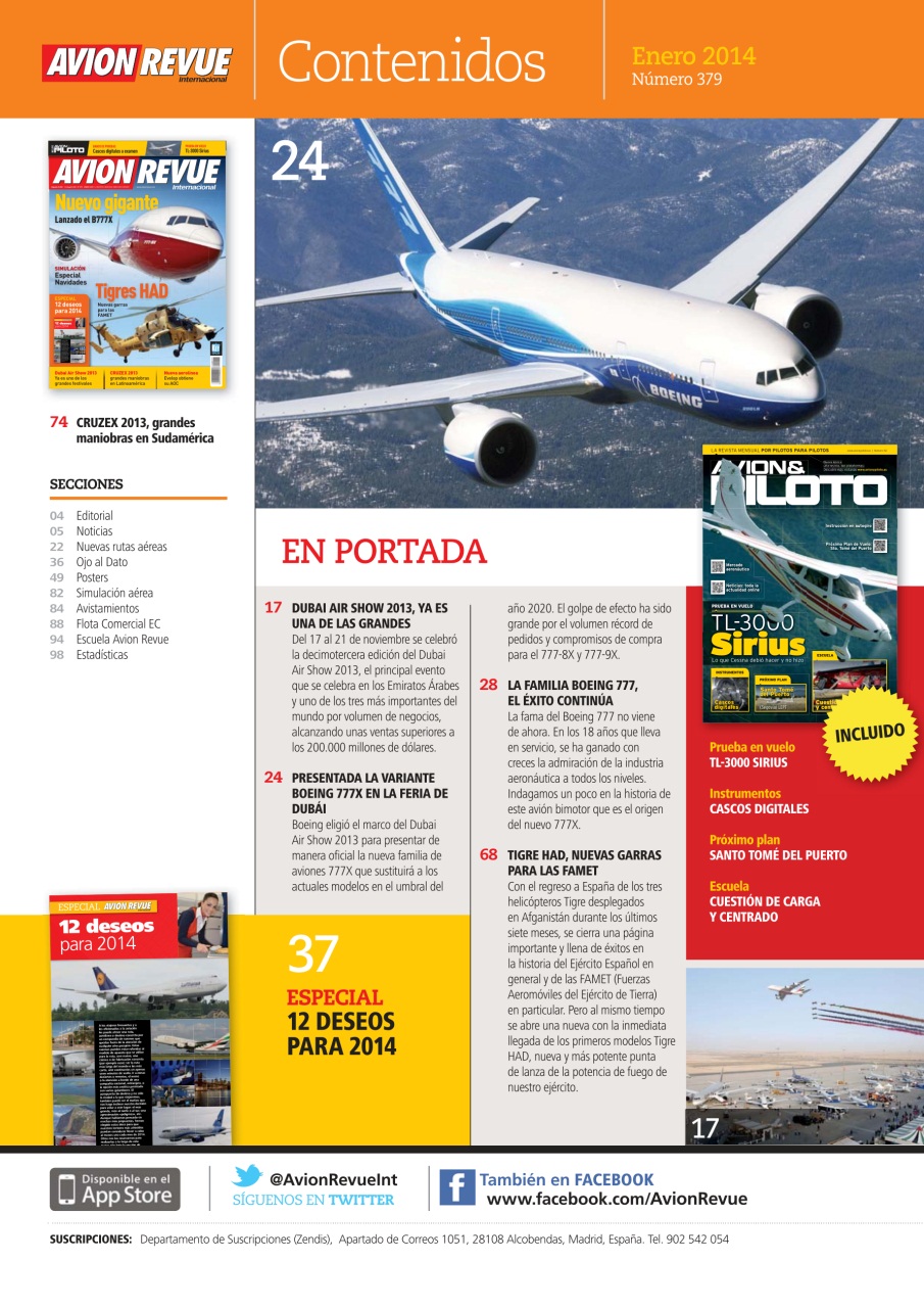 Avion Revue Internacional Preview Pages