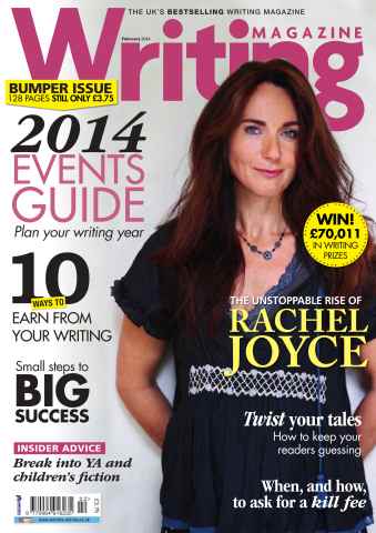 Writing Magazine issue 2014 Events Guide February