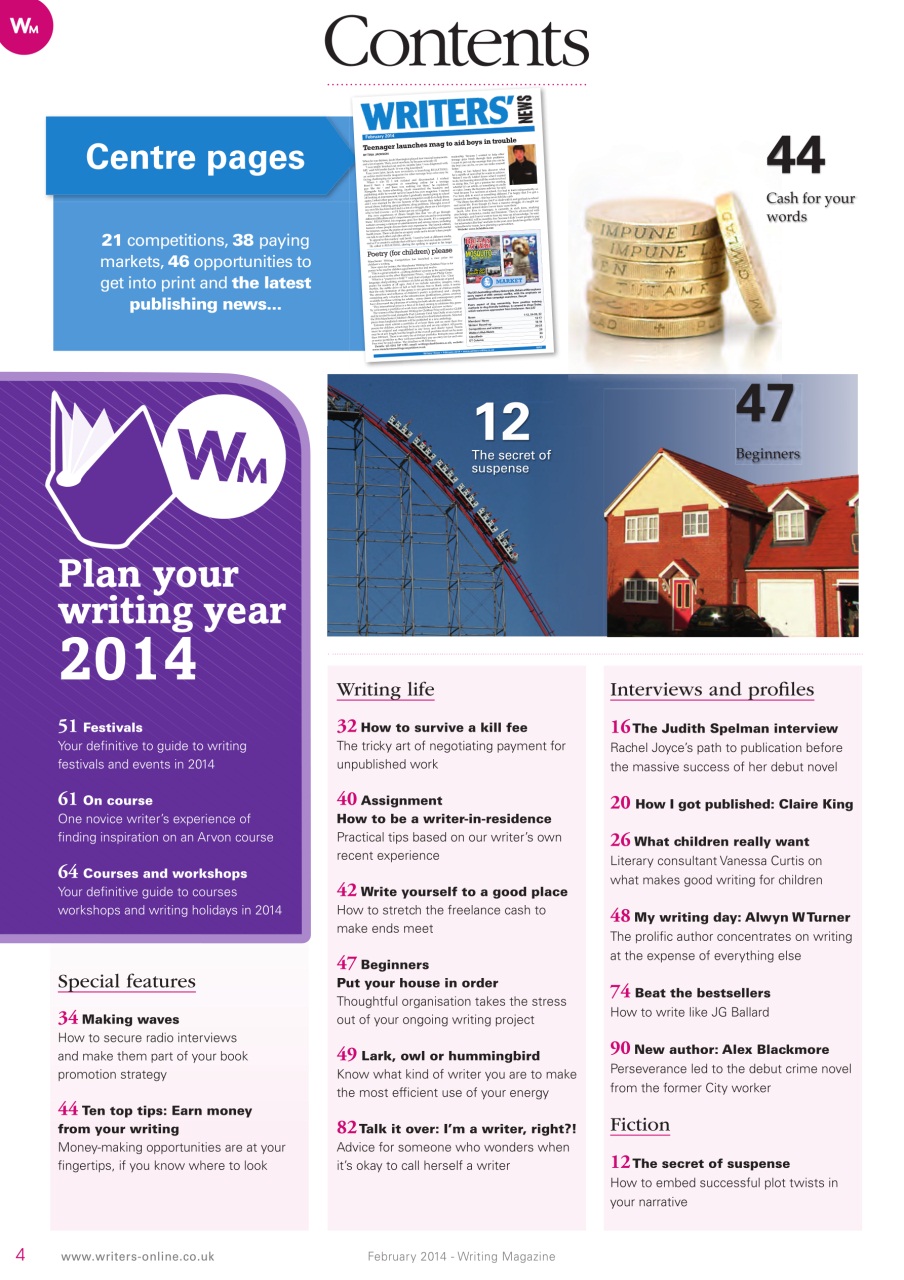 Writing Magazine Preview Pages