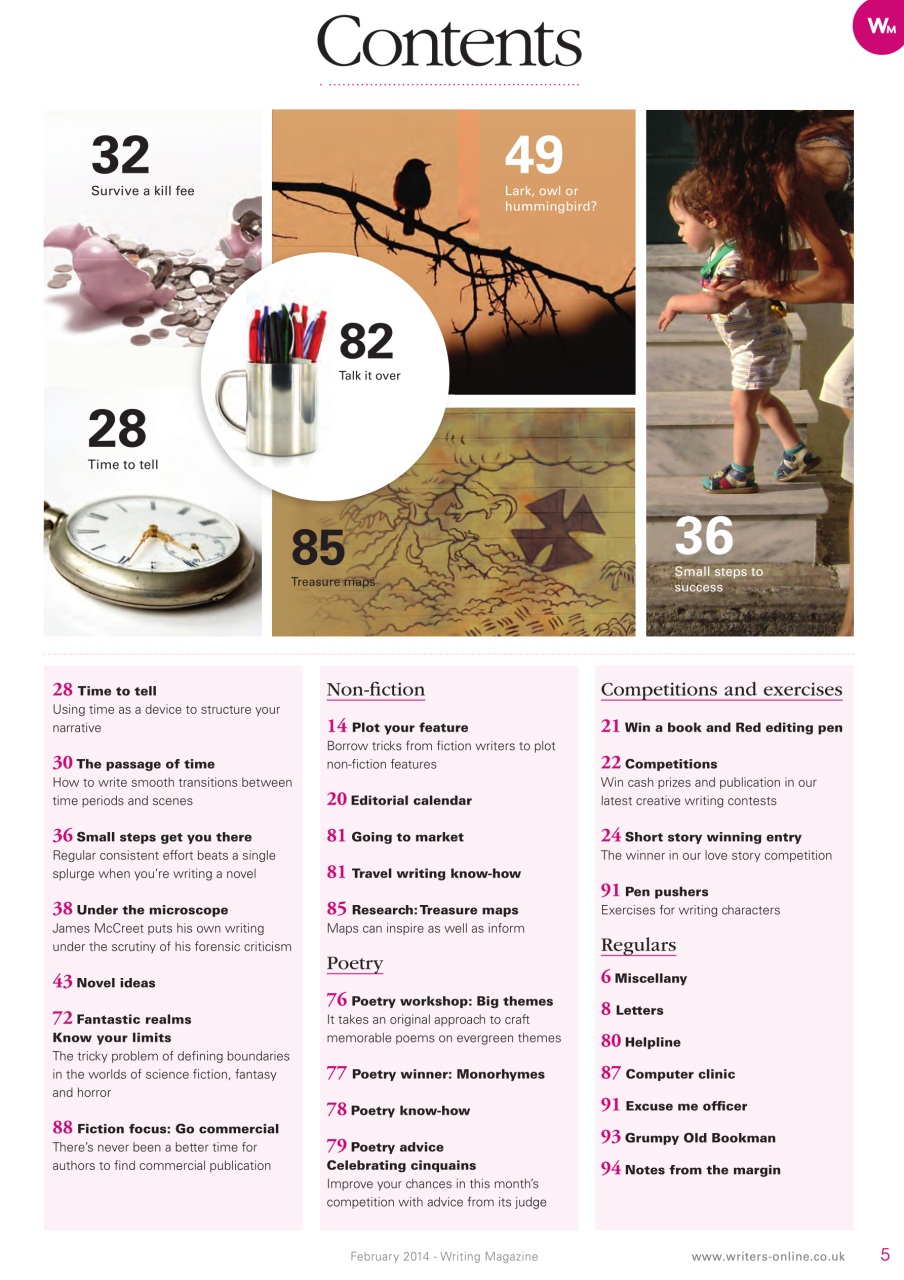 Writing Magazine Preview Pages