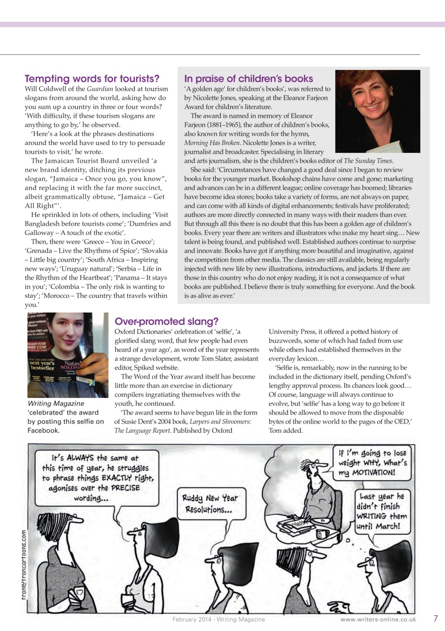 Writing Magazine Preview Pages