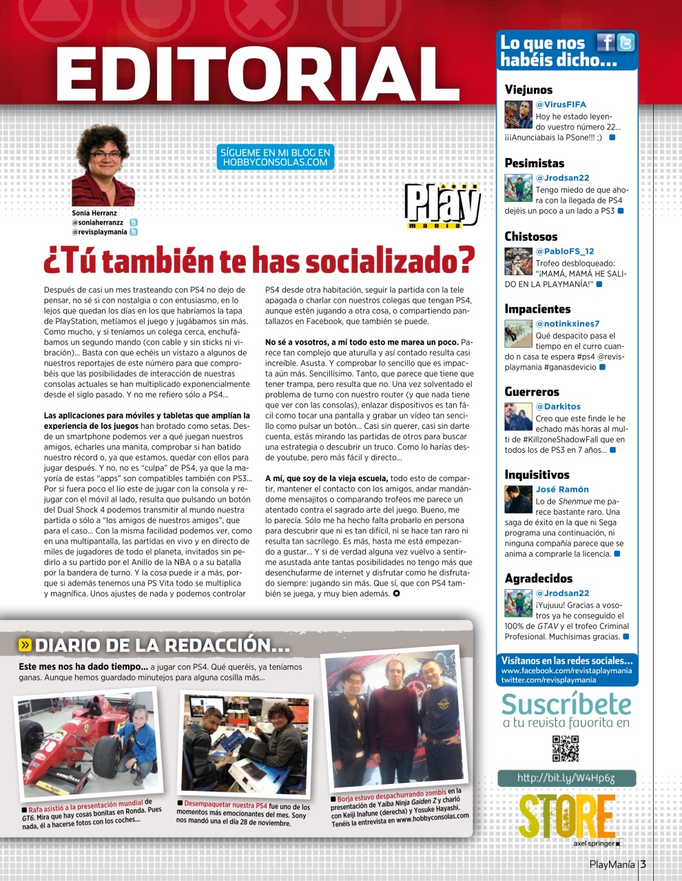 Playmania Preview Pages