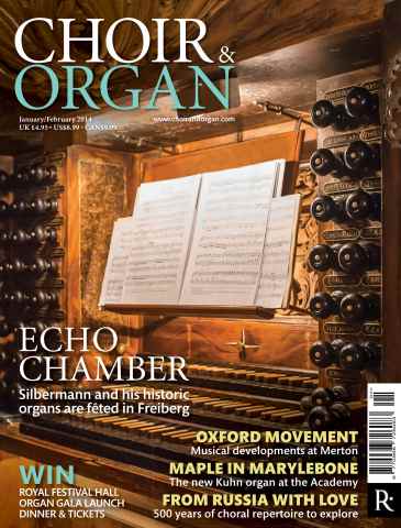 Choir & Organ issue Jan - Feb 2014
