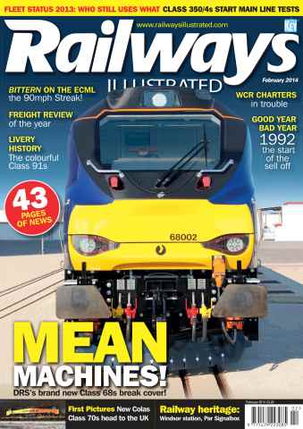 Railways Illustrated issue February 2014