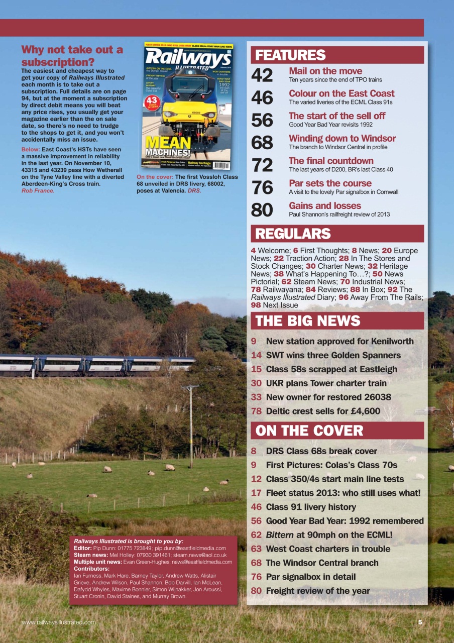 Railways Illustrated Preview Pages