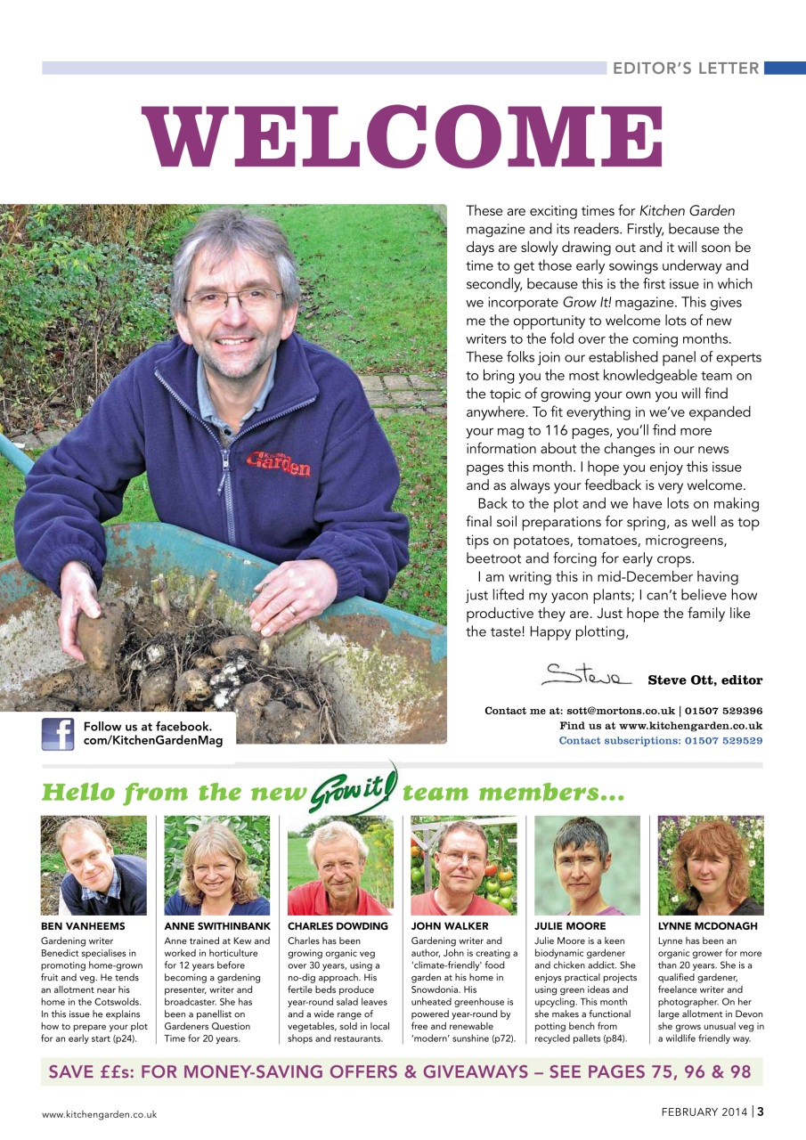 Kitchen Garden Magazine Preview Pages