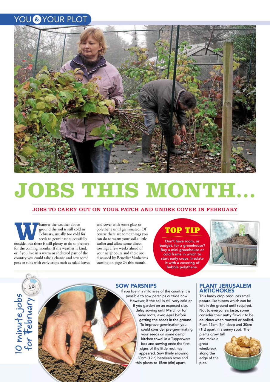 Kitchen Garden Magazine Preview Pages